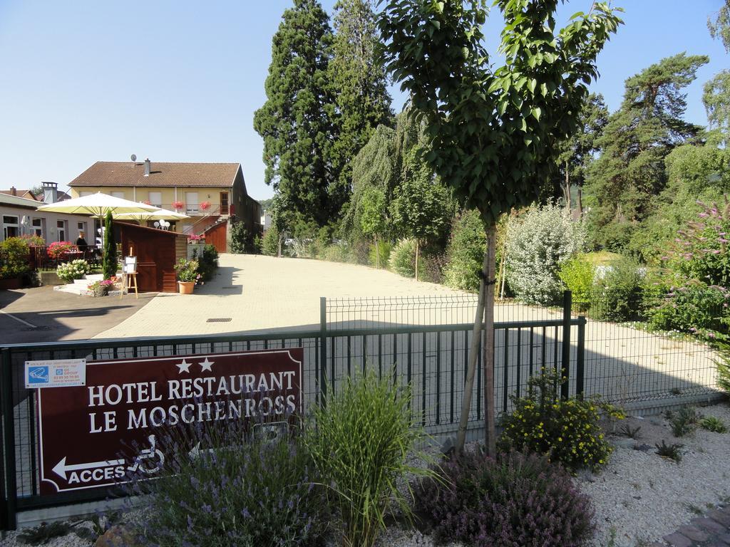 Hotel Restaurant Le Moschenross Thann Exteriér fotografie